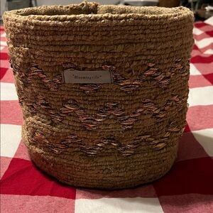 Bloomingville Hand Woven Basket